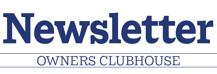 Newsletter Owners Clubhouse